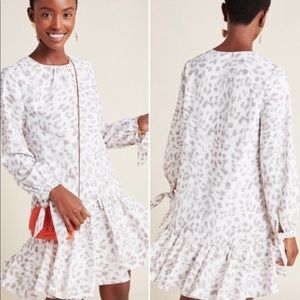 ANTHROPOLOGIE MARE MARE Felix Leopard Dress